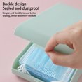 thumbnail image 2 of Xingzhi Storage Container Plastic Sealing Waterproof Case Dust-proof Carrying Organization Box Household Organizer Tabletop Holder Blue, 2 of 6