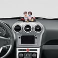 thumbnail image 5 of Car Center Console Decoration Small Person Car Interior Couple Products Decoration Car, 5 of 5