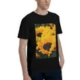 thumbnail image 2 of Bingfone Flower Bush Sunflower Men'S Loose Fit Short-Sleeve Pocket T-Shirt, 2 of 7