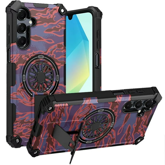 For Samsung A16 5G CD Texture Design Magnetic Car Mount Friendly HQ Hybrid - F