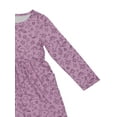thumbnail image 2 of Wonder Nation Toddler Girls Long Sleeve Play Dress, Sizes 12M-5T, 2 of 3