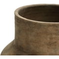 thumbnail image 4 of LuxenHome Round Ceramic Flower Vase, 13 Inch Brown Terracotta Vases, Vintage Large Pottery for Living Room Decor Entry Way Table Home Decor, Rustic Pottery, 4 of 6