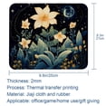 thumbnail image 5 of Starry Plants Gaming Mouse Pad, Desk Mat, Square 8.3x9.8 Inch Non-Slip Rubber Bottom Printed for Office and Gaming, 5 of 6