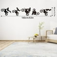 thumbnail image 3 of Lnrkai Dirt Bike Stickers Motorcycle Wall Decal Peel Sports Wall Sticker for Boys Bedroom Home Decor, 3 of 7