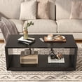 thumbnail image 7 of Wide Rectangular Coffee Table, coffee table modern, large coffee table, living room, 7 of 7