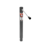 BULLDOG 1500520317 Round Trailer Jack, No Mount, 2,000 lbs. Lift Capacity, Sidewind, Weld-On, 15 Inch Travel