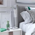 thumbnail image 1 of Henn & Hart TL0443 Malva Polished Nickel Table Lamp with Clear Glass Shade, 1 of 3