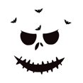 thumbnail image 4 of Pegatina de pared para puerta de tela de fieltro para Halloween, decoración resistente para Halloween Estilo A, 4 of 9