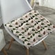 thumbnail image 5 of Cojines de silla con penacho y ataduras - Cojines de poliéster de 15,75x15,75 pulgadas para sillas de comedor y cocina, para uso interior/exterior, resistentes al agua, 5 of 6