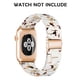 thumbnail image 2 of Compatible con Apple Watch Strap 38-40 mm / 42-44 mm Series 5/4/3/2/1, accesorio de correa de reloj de reemplazo de correa de resina delgada Ormromra 2033262-12, 2 of 9