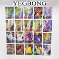 YEGBONG 100pcs Rainbow Rare Cards TCG Deck Box Cards Rare Cards Trading