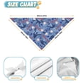 thumbnail image 6 of Dog Bandana 1 Pack,Blue Baseball Silhouette Pattern Bandanas for Dogs,Cat Bandana,Small/ Large Dog Bandana 2 Size,Dog Bandanas, 6 of 6