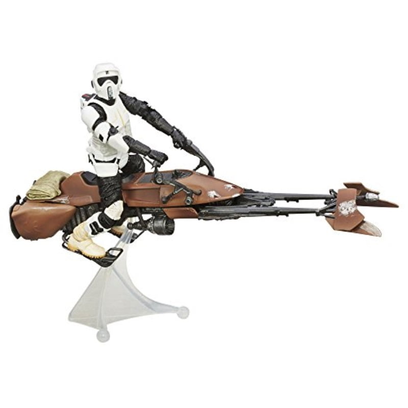 Hasbro Star Wars The Black Series Speeder Bike Vehicle With Biker Scout Action Figure for sale online Hasbro Star Wars The Black Series Speeder Bike Vehicle With Biker Scout Action Figure for sale online