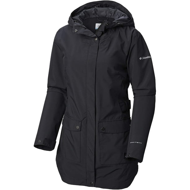 Columbia women's here and there long shop rain jacket