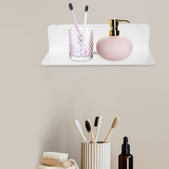 WHAMVOX 2pcs Bathroom Shelf Floating Shelf Camera Holder Kitchen Shelves Wall Mounted Home Wall Mount Shelf Small Wall Shelf Small Shelf For Wall Shelves