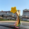 thumbnail image 1 of Car Antenna Toppers Sponge Star Shaped Decorative Wind Resistance Reduction 2Pcs, 1 of 8