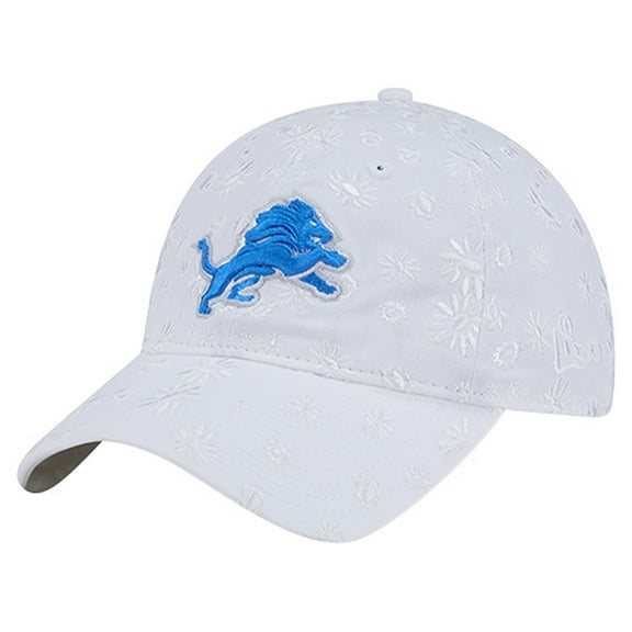 Women's New Era White Detroit Lions Floral 9TWENTY Adjustable Hat
