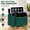Green, variant on Leather Remote Control Holder for Table, 360° Rotating TV Remote Caddy, Bedside Organizer for Media Devices, Phone, Glasses, Office Supplies Storage
