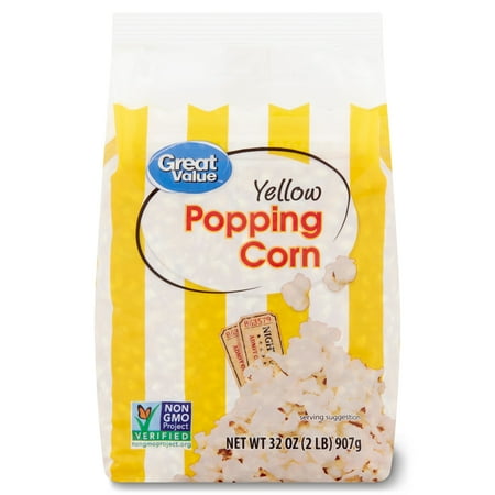 Great Value Yellow Popping Corn, 32 oz