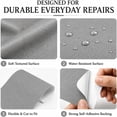 thumbnail image 4 of Self Adhesive Leather Repair Tape, Peel And Stick Leather Patch, Vinyl Repair Roll, Faux Leather Upholstery Sticker, Cuttable Furniture Refurbishment Material for Couch Furniture Sofas Car Seats, 4 of 6