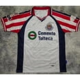thumbnail image 3 of Camiseta Retro Chivas Guadalajara Football Shirt 1960 , 1996 , 1997 , 1998 , 1999 , 2000 , 2006 , 2007 , 2008 De Fútbol 60 , 96 , 97 , 98 , 99 , 00 , 06 , 07 , 08 Uniforme 60 , 110 , 115, 3 of 4