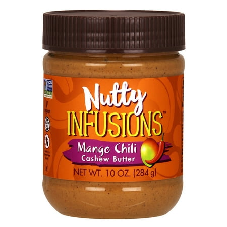 Now Foods  Ellyndale Naturals  Nutty Infusions  Mango Chili Cashew Butter  10 oz  284