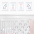thumbnail image 2 of Pastel Rainbow Unframed Wall Art Print Set (Set of 4) by Sweet Jojo Designs, 2 of 6