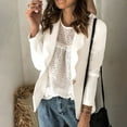 thumbnail image 2 of Blazer Chaquetas Para Mujer Blazer Suelto Top Manga Larga Chaqueta Casual Señoras Ropa de Oficina Abrigo Blusa Odeerbi ODB147317, 2 of 9