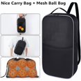 thumbnail image 7 of Pickleball-Paddles-Set of 4 Rackets, Pickle-Ball Equipment with Balls, Bag, Accessories, Fiberglass Graphite Pickleball Racquet Set for Men, Women, Kids, Adults, 7 of 7