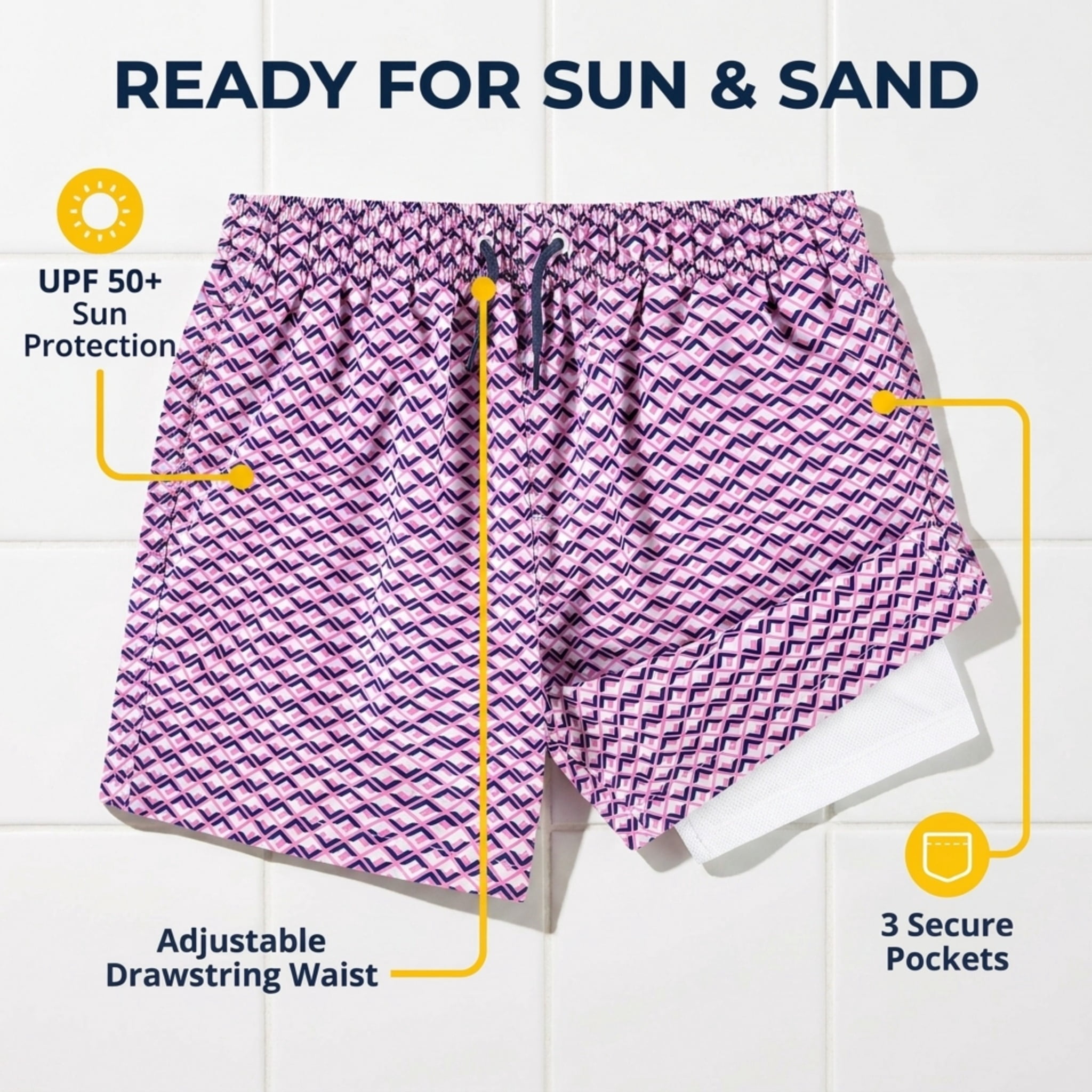 Surf Suds Swim Trunk