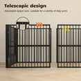 thumbnail image 5 of Dog Playpen Heavy Duty Dog Crate Kennel Dog Fence Pet Enclosure with Lockable Door, 6 Panel for Puppy Indoor Outdoor, 5 of 12