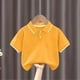 thumbnail image 2 of Odeerbi Camisas de Golf de Algodón de Niños Color Sólido Camisas de Tenis Uniforme de La Escuela de Manga Corta, 2 of 3