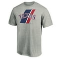 thumbnail image 2 of Men's Heathered Gray Texas Rangers Team Prep T-Shirt, 2 of 3