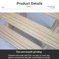 thumbnail image 2 of Display Holder Portable Multi-layer Home Shelf Plant Vase Table Decor Fragrance Ladder Shelf Bracket Rack Accessories 3 Layer, 2 of 9