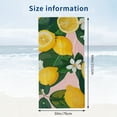thumbnail image 3 of PHYHOO Lemons Pink Print , Absorbent Quick Dry Swimming Yoga s, Sand Free Microfiber 30x60in, 3 of 8
