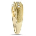 thumbnail image 2 of Pompeii Mens 1/6ct Yellow Gold Diamond Wedding Ring Band (G/H,I2), 2 of 5