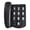 Black, variant on YongCo PK3000 Big Button Landline Phone Desktop Telephone- Amplified Sound, Perfect for Seniors and Visually Challenged