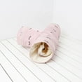 thumbnail image 3 of Small Animal Guinea Tunnels Folding Play Toy for Hedgehog Hamster Rabbit Pink 29x10x10CM, 3 of 8