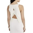 thumbnail image 2 of Rachel Roy Womens Cross-back Knit Blouse, Off-White, Medium, 2 of 2