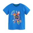 thumbnail image 1 of Nmmacb T-Shirts Garçons Manches Courtes Coton Hauts Tees Tout-Petits Enfants Col Rond T-Shirts Haut pour Enfants Bébé 2-8 Ans, 1 of 8