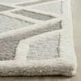 thumbnail image 2 of SAFAVIEH Cambridge Judith Geometric Wool Runner Rug, Gray/Ivory, 2'6" x 8', 2 of 7