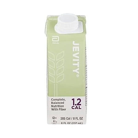 Jevity 1.2 Cal Nutritional Supplement Nutrition Drink Cartons Unflavored 8 Fl Oz 24 Count