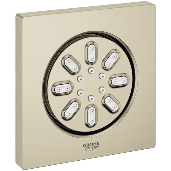 Grohe 26745 Rainshower Aqua 2 Function Square Metal Body Spray - Nickel