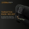 thumbnail image 2 of Intellinetix Vibration Therapy Mask for Pain Relief, Black wrap, 2 of 7