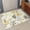 Yellow, variant on Front Door Mat Indoor Outdoor 19.7"x31.5", Navy Blue Christmas Absorbent Non Slip Welcome Mat, Snowman Xmas Tree Ball Gifts Winter Low Profile Entryway Rug for Front Entrance Porch Back Door Patio