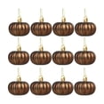 thumbnail image 1 of Shangren 12 Pcs Cadeaux Citrouille Suspendue pour Halloween Décoration pour Récolte Marron, 1 of 8