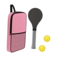 thumbnail image 2 of Lipstore Pickleball Training Paddle with 2 Balls with Nonslip Grip Practical Professional Lightweight with Carry Bag Pickleball Racket F, 2 of 8