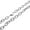 Silver, variant on HIJONES Stainless Steel Cross O Chain Necklace for Men 10MM 50CM Gold