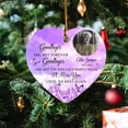thumbnail image 3 of Goodbyes are Not Forever Goodbyes are Not The End Ornament Gift for Loss of Loved One, Personalized PhoTo in Memory of Loved One Christmas Ornament 2025, Custom Name Year & Picture Memorial Ornaments, 3 of 6