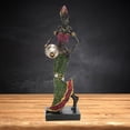 thumbnail image 4 of Figura africana de mujer, estatua tribal de mujer, escultura, pieza de arte coleccionable Plata, 4 of 8